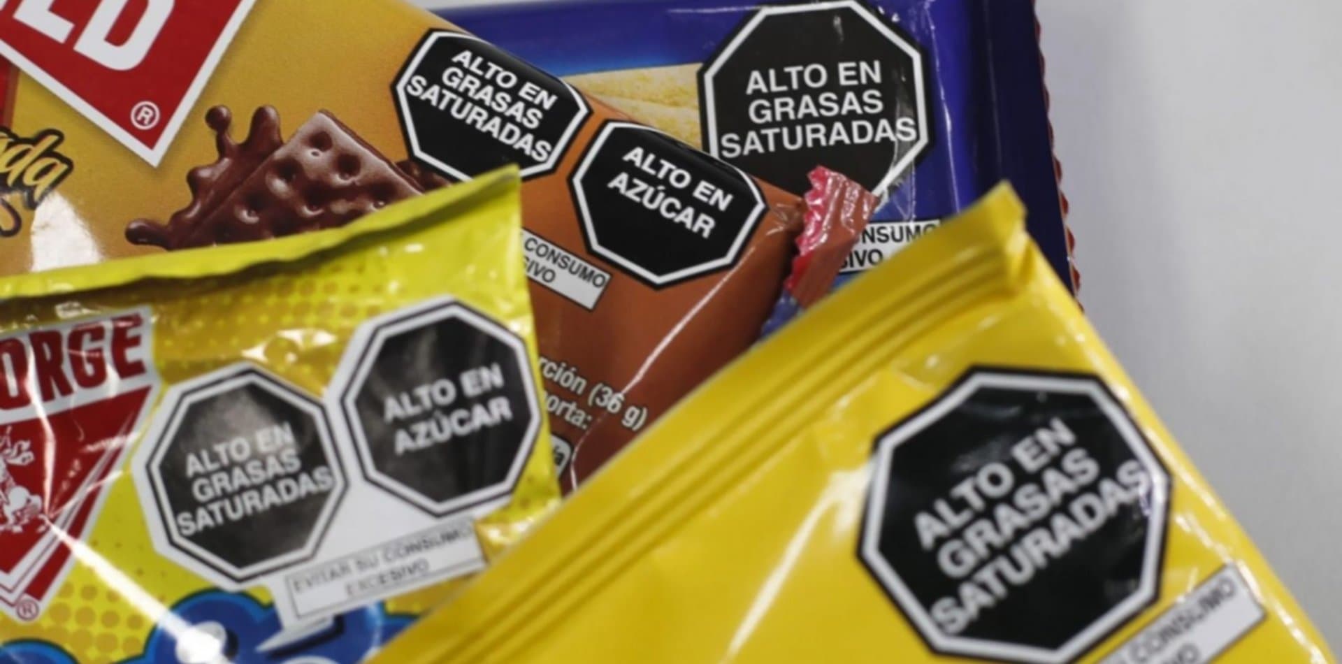 Ley de etiquetado frontal: Empiezan a circular los sellos