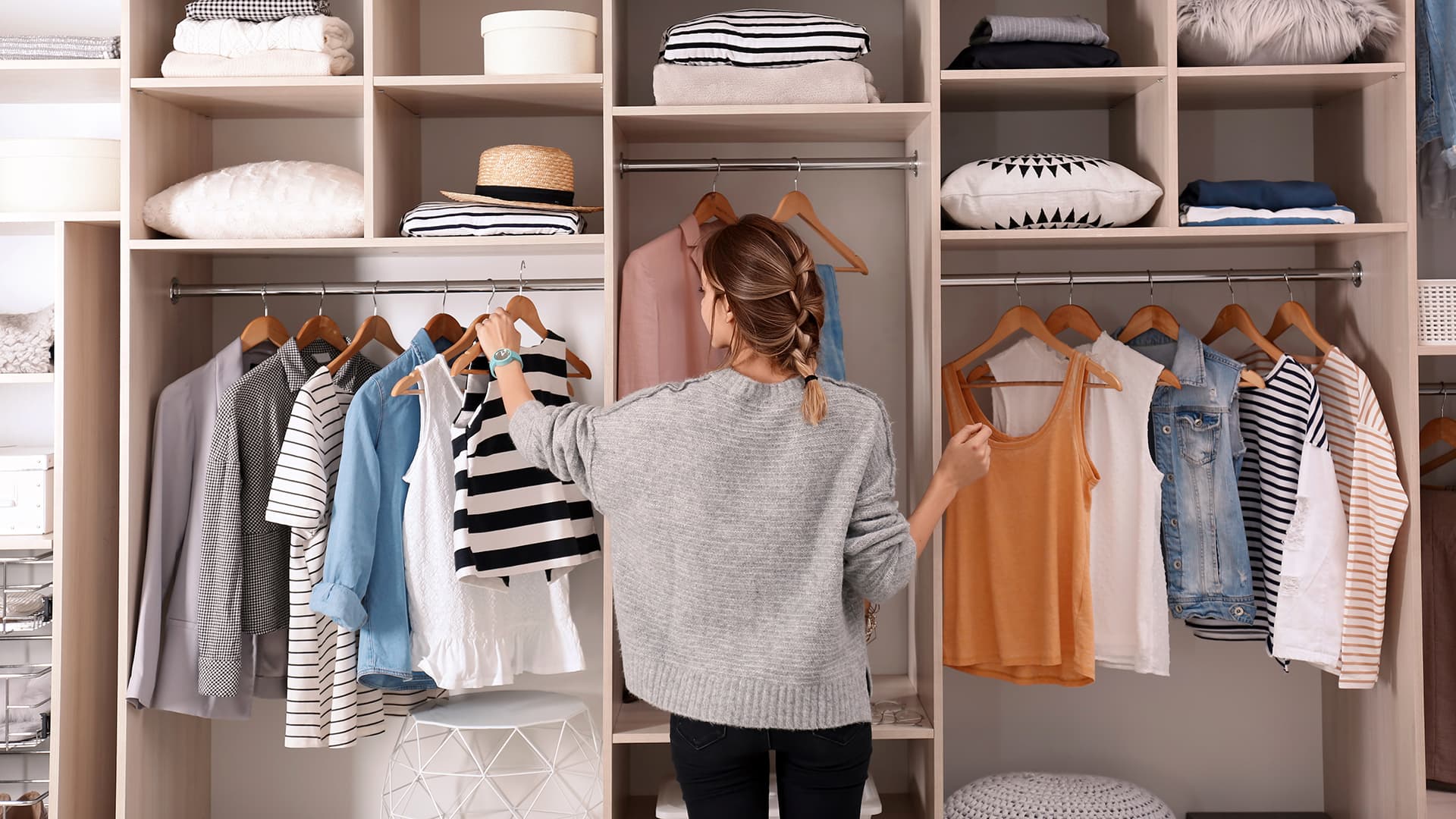Los 4 pasos para reorganizar tu guardarropa