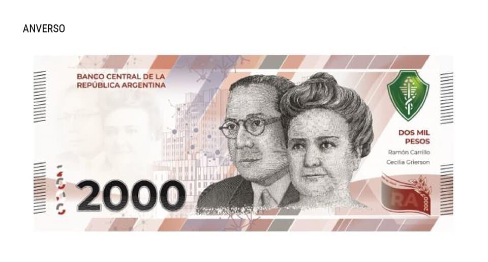 Cecilia Grierson y Ramón Carrillo: Quiénes son las figuras del nuevo billete de 2000 pesos
