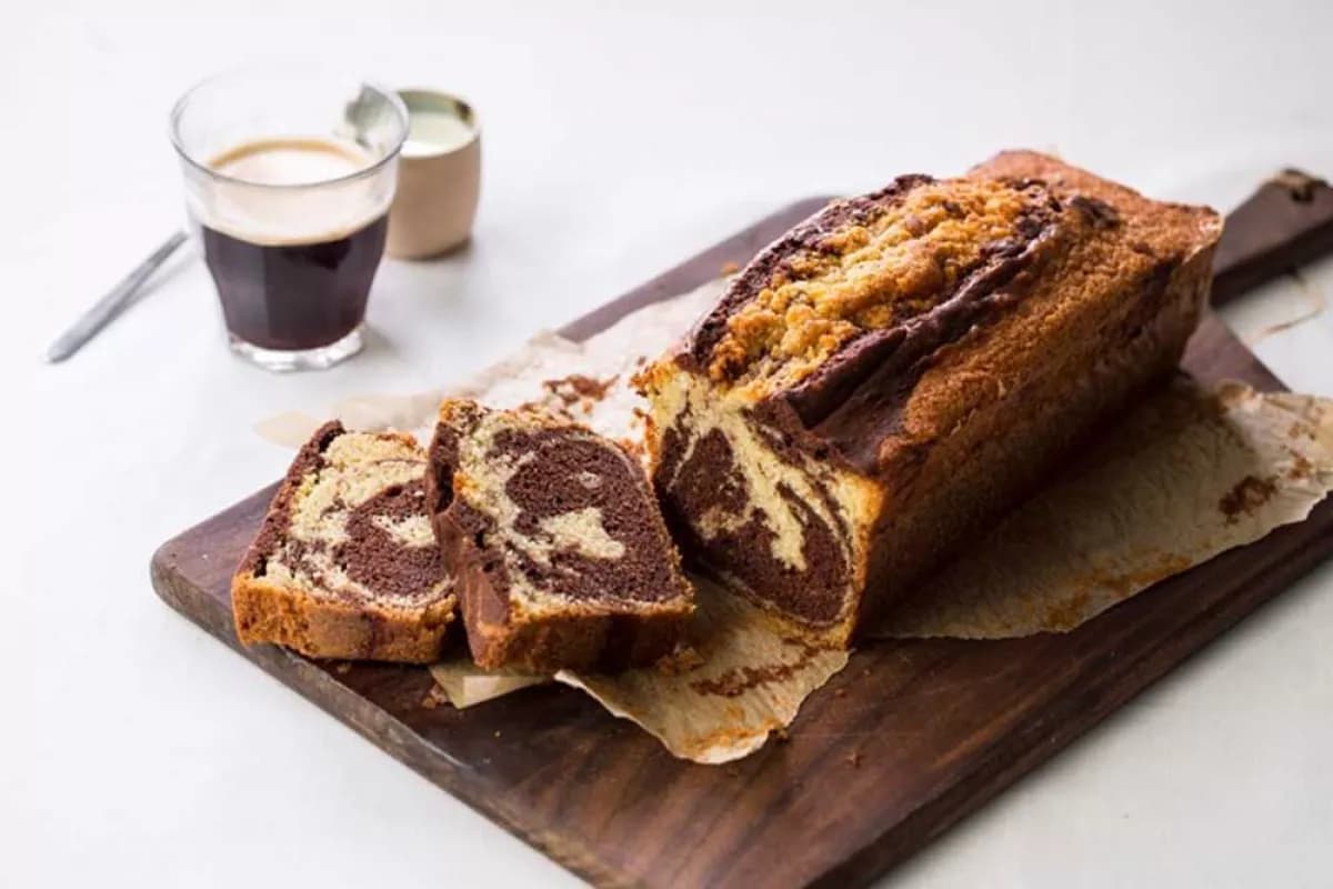 Receta para el fin de semana: Budín marmolado saludable