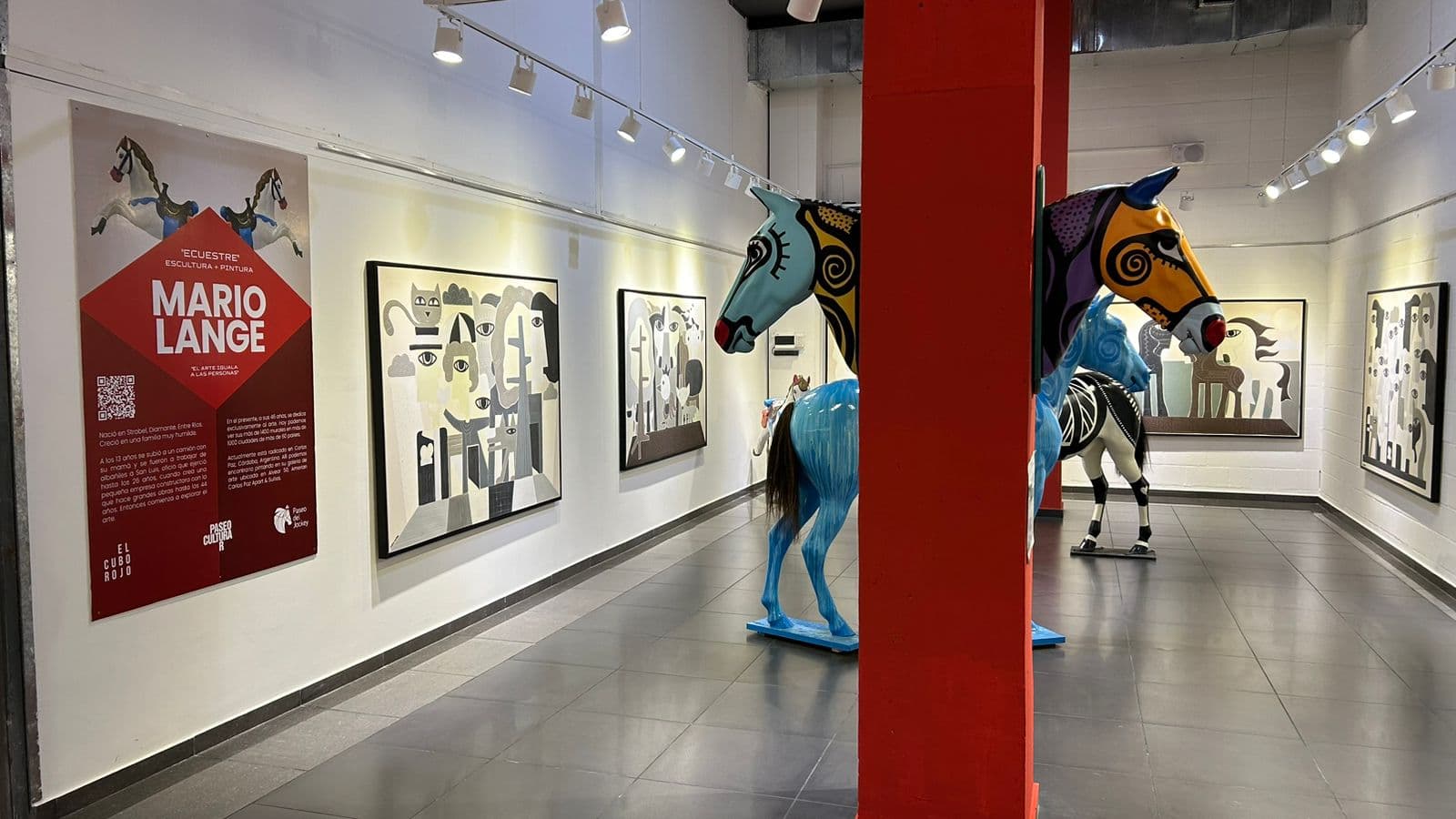 PASEO DEL JOCKEY REINAUGURA “EL CUBO ROJO”: UN ESPACIO DE ARTE PARA LA COMUNIDAD