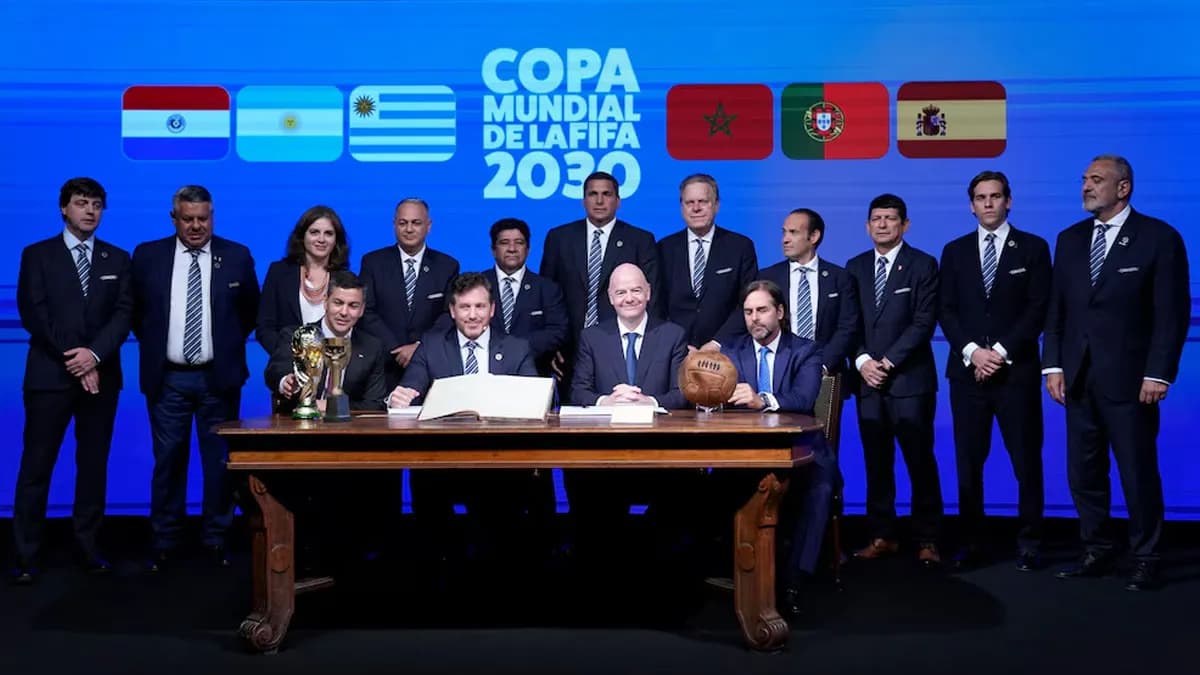 Ya es oficial: Un partido del Mundial 2030 se jugará en Argentina