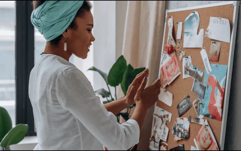Vision board, la herramienta para alcanzar todas tus metas en 2025
