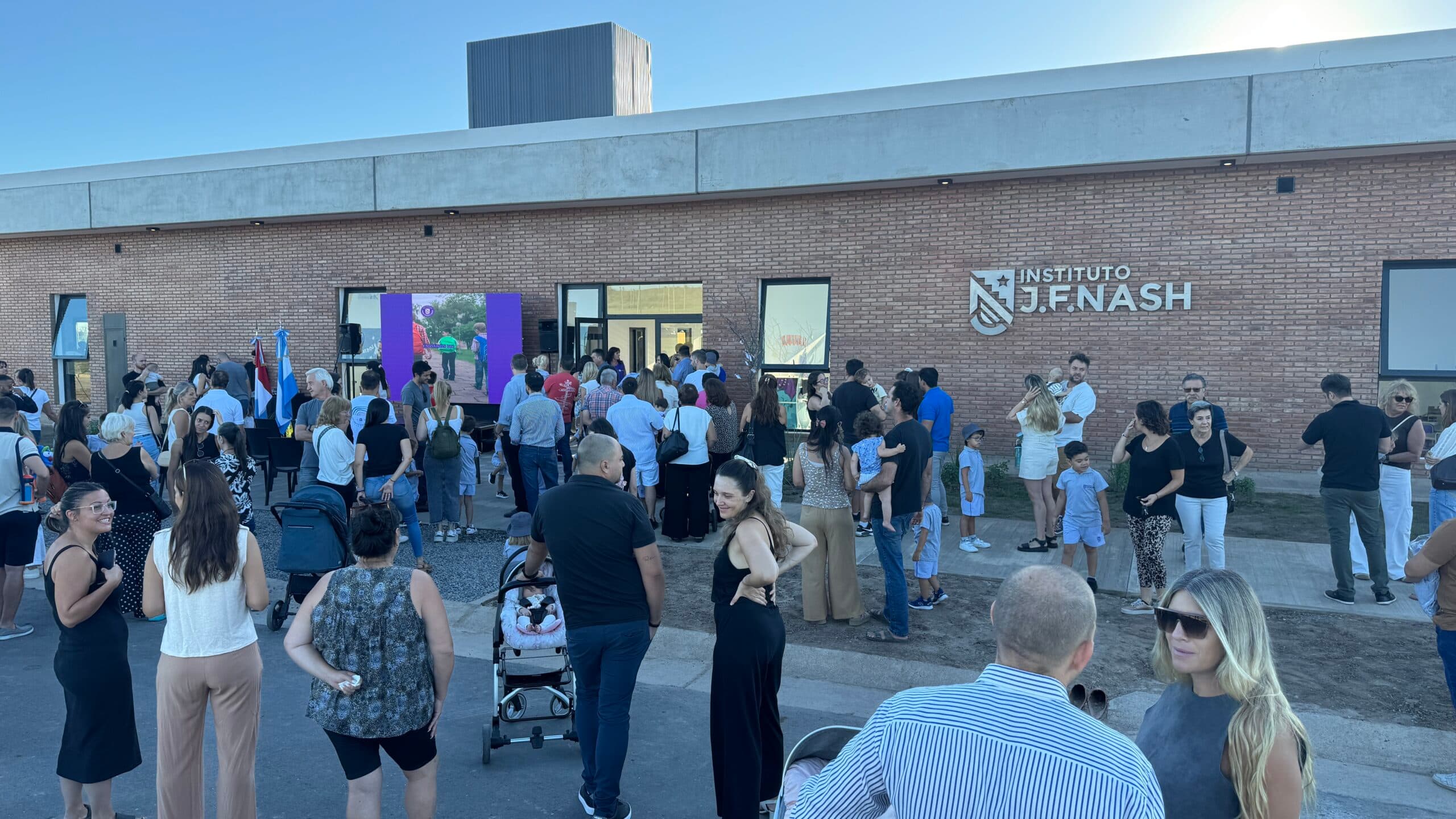 El Instituto J. F. Nash inauguró oficialmente el primer colegio en Docta Urbanización