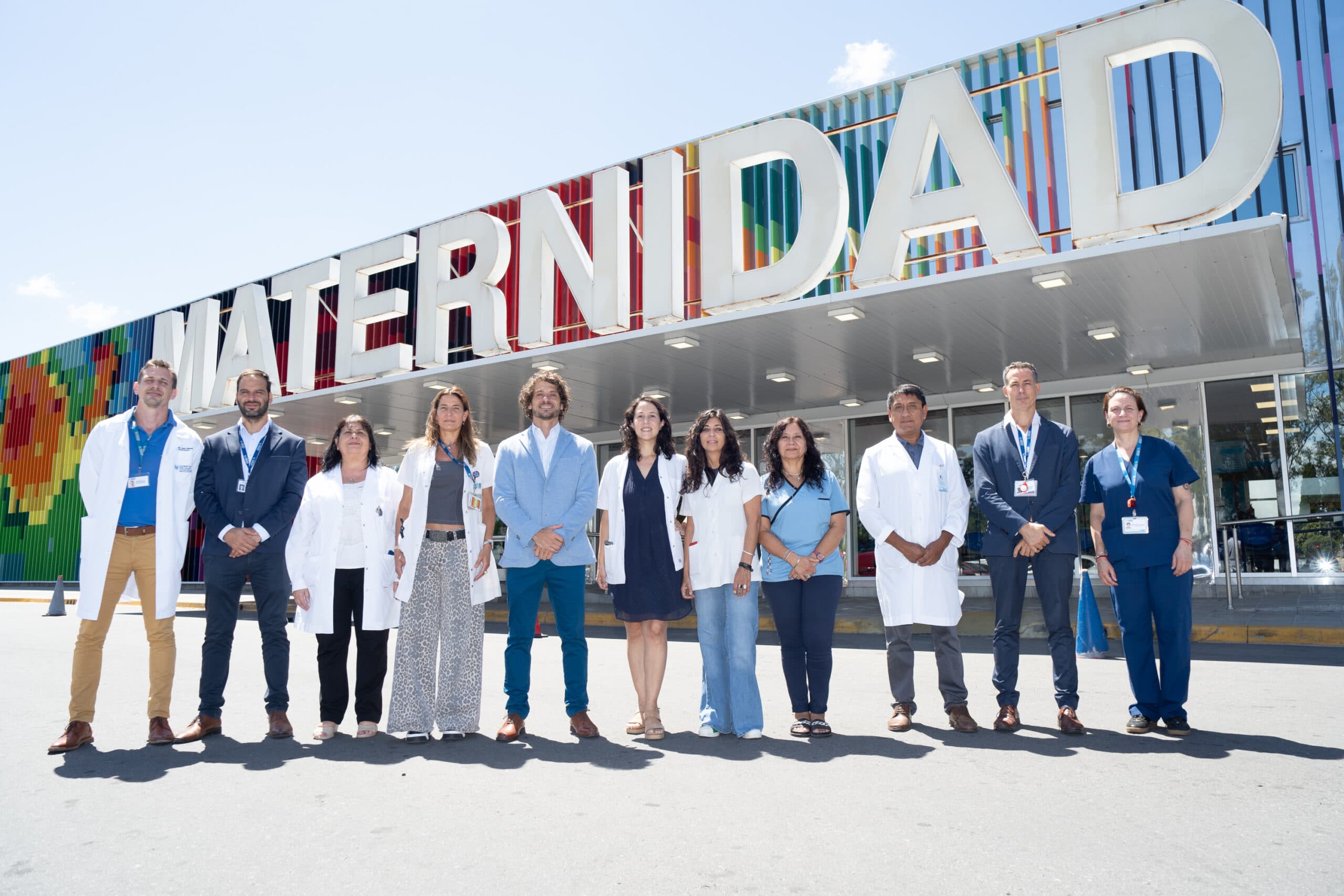 Lo público y lo privado se aliaron para una cirugía fetal novedosa en la Provincia