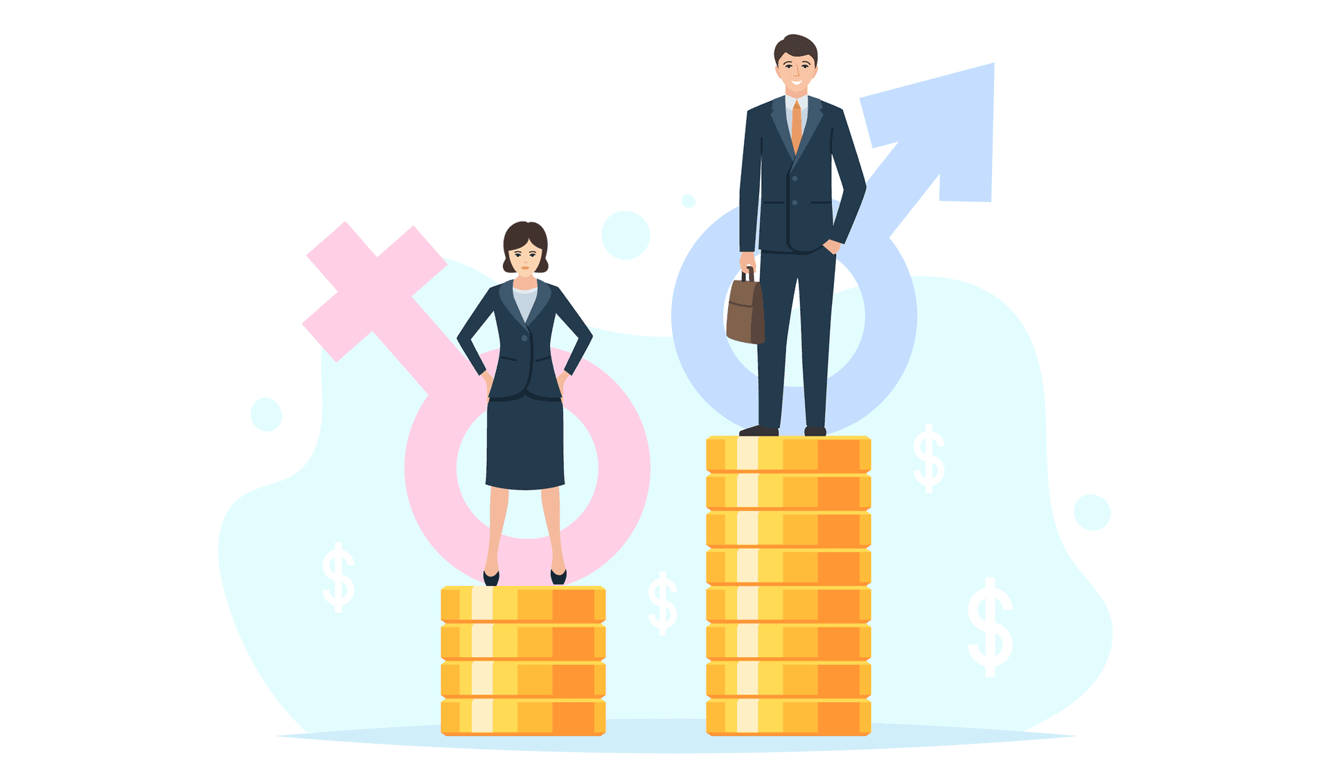 Brecha salarial: las mujeres perciben un 26,5% de diferencia en sus honorarios con respecto a los hombres