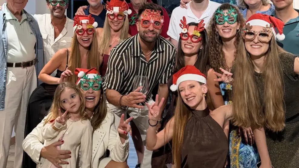 El álbum de fotos de la Navidad de los famosos en Carlos Paz