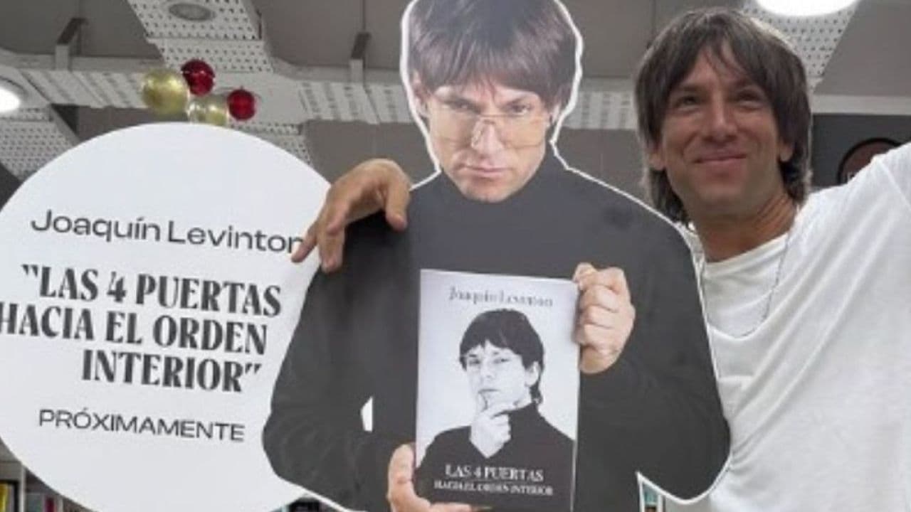 Joaquín Levinton presenta su primer libro de autoayuda tras el infarto