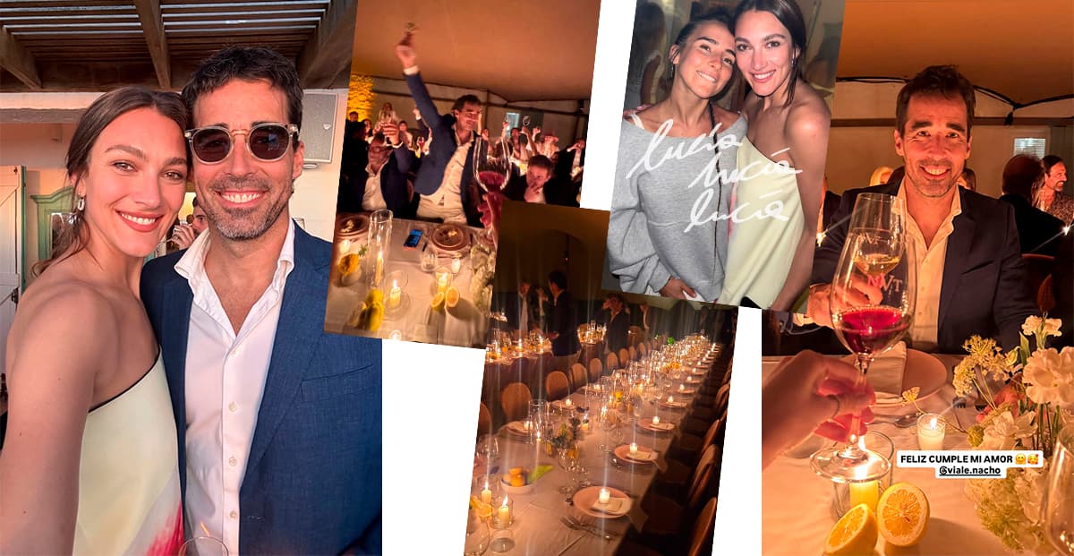 Los cordobeses que acompañaron a Nacho Viale en su cumpleaños en Punta