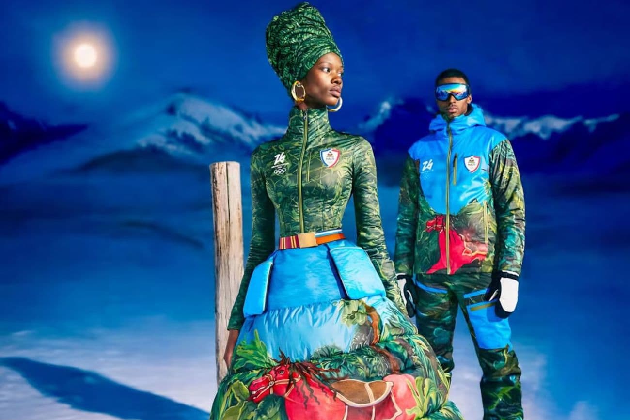 Haití deslumbró en los Juegos Olímpicos de Invierno con los looks de la selección