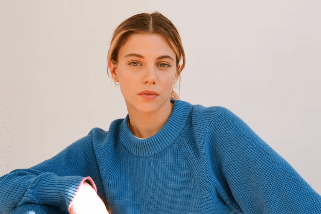 La actriz cordobesa, Justina Bustos, mostró por primera vez a su hija Luisita