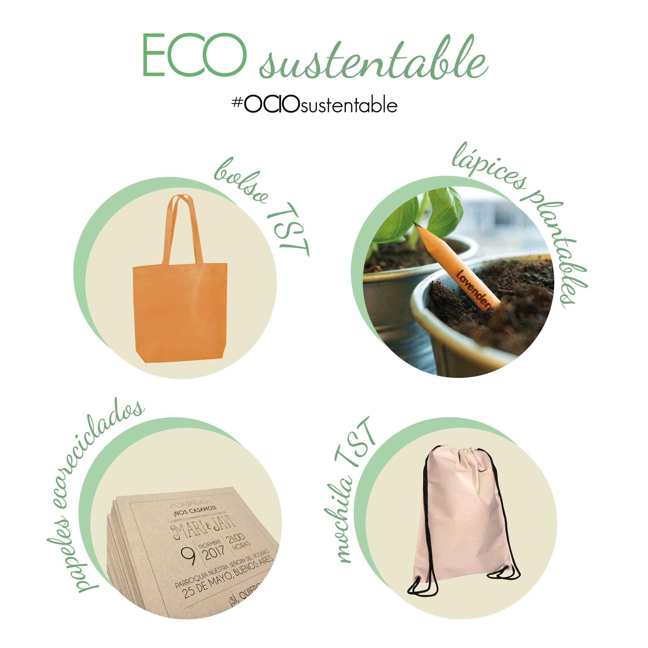 #OCIOSUSTENTABLE – Suvenires y regalos empresariales 100% ecológicos
