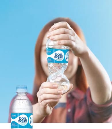 Cambiemos la herencia, la invitación de  Bonaqua Ecoflex