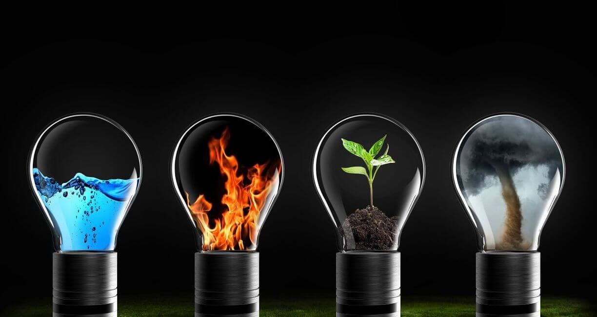 Conociendo los cuatro elementos: Fuego, Tierra, Aire y Agua