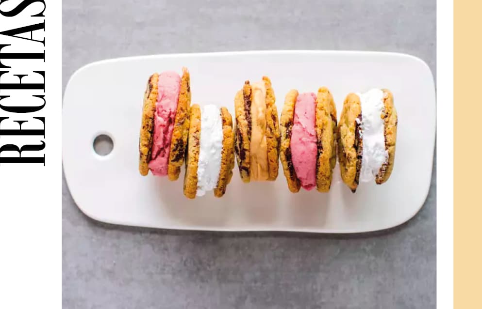 #OCIORECETAS – ALFAJOR CON HELADO