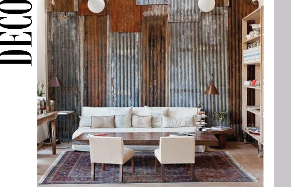 #DECOTENDENCIA – Paredes de hojalata