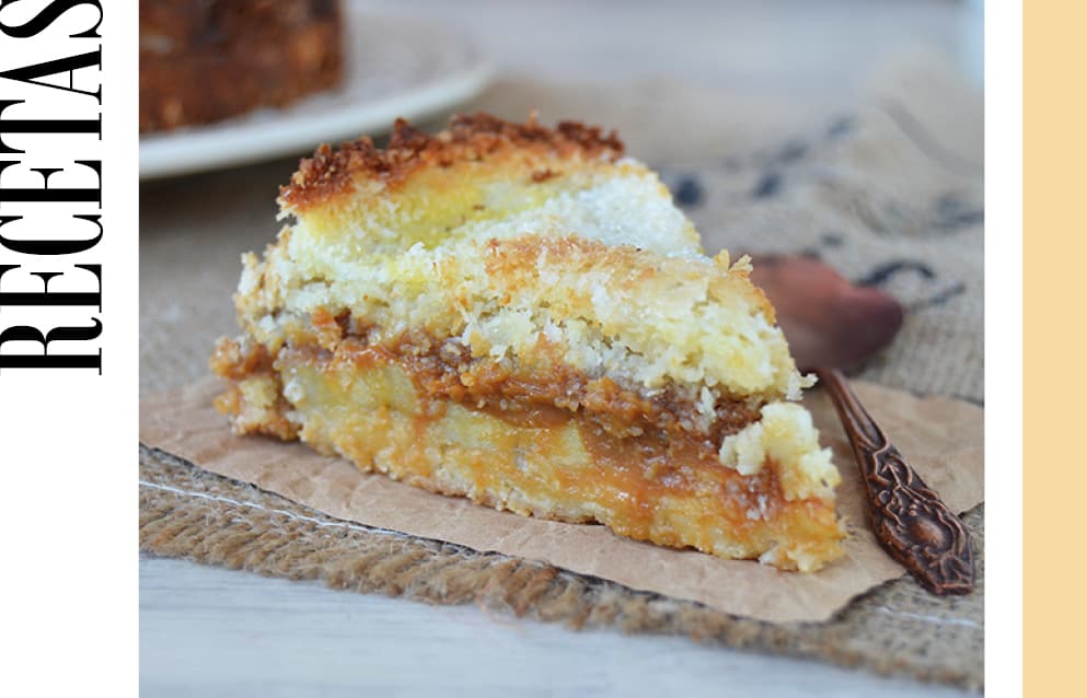 #RECETASOCIO – CRUMBLE DE BANANA, COCO Y DULCE DE LECHE