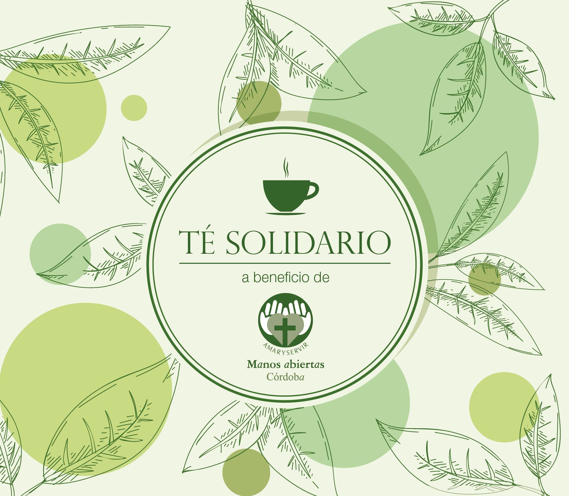 #OCIOALERT – Té solidario a beneficio de Manos Abiertas