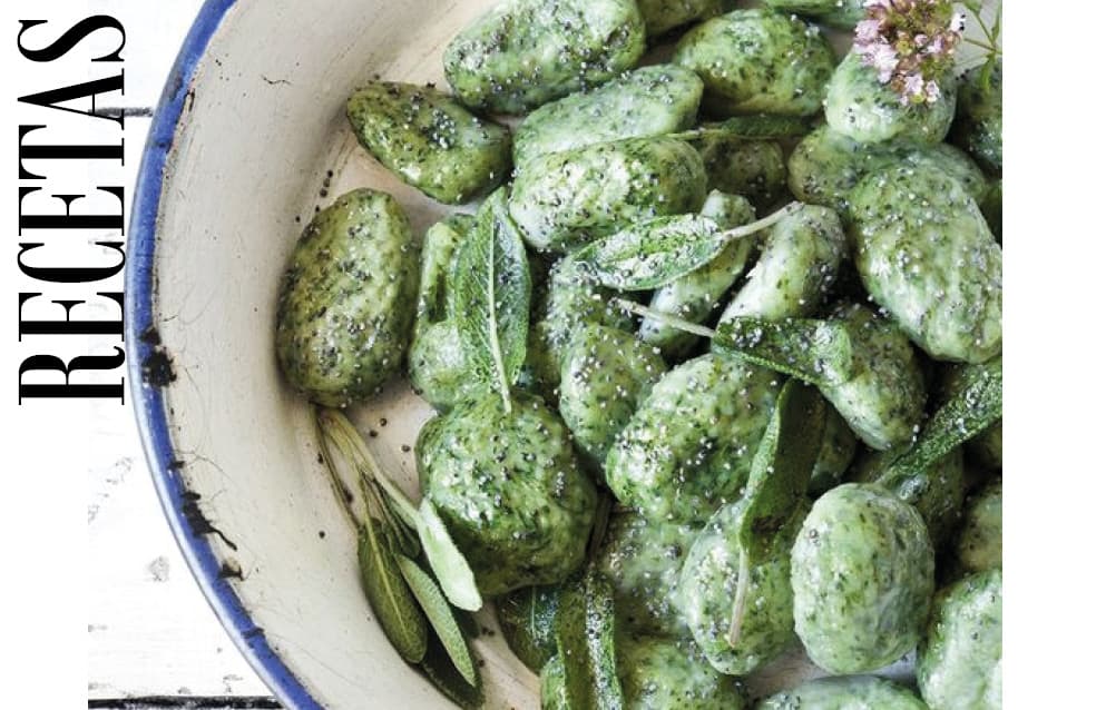 #RECETASOCIO – Ñoquis de espinaca