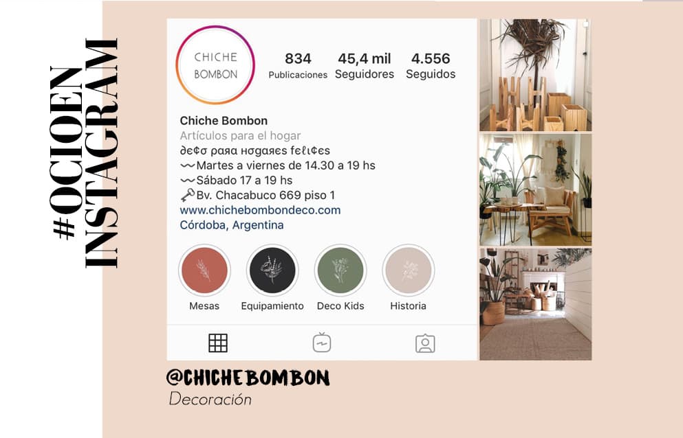 #OCIOENINSTAGRAM – Chiche Bombon