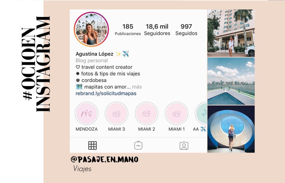 #OCIOENINSTAGRAM – Pasaje en Mano