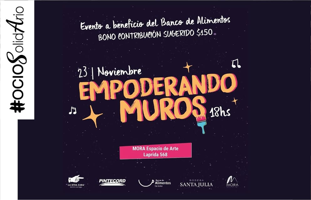 #OCIOSOLIDARIO – “Empoderando muros”, arte solidario en Güemes