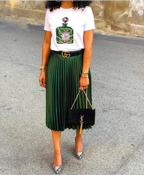 #OCIOTENDENCIA – Falda Plisada