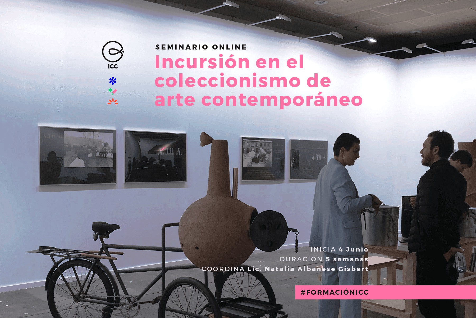 #OCIOALERT – Seminario online Incursión en el coleccionismo de arte contemporáneo