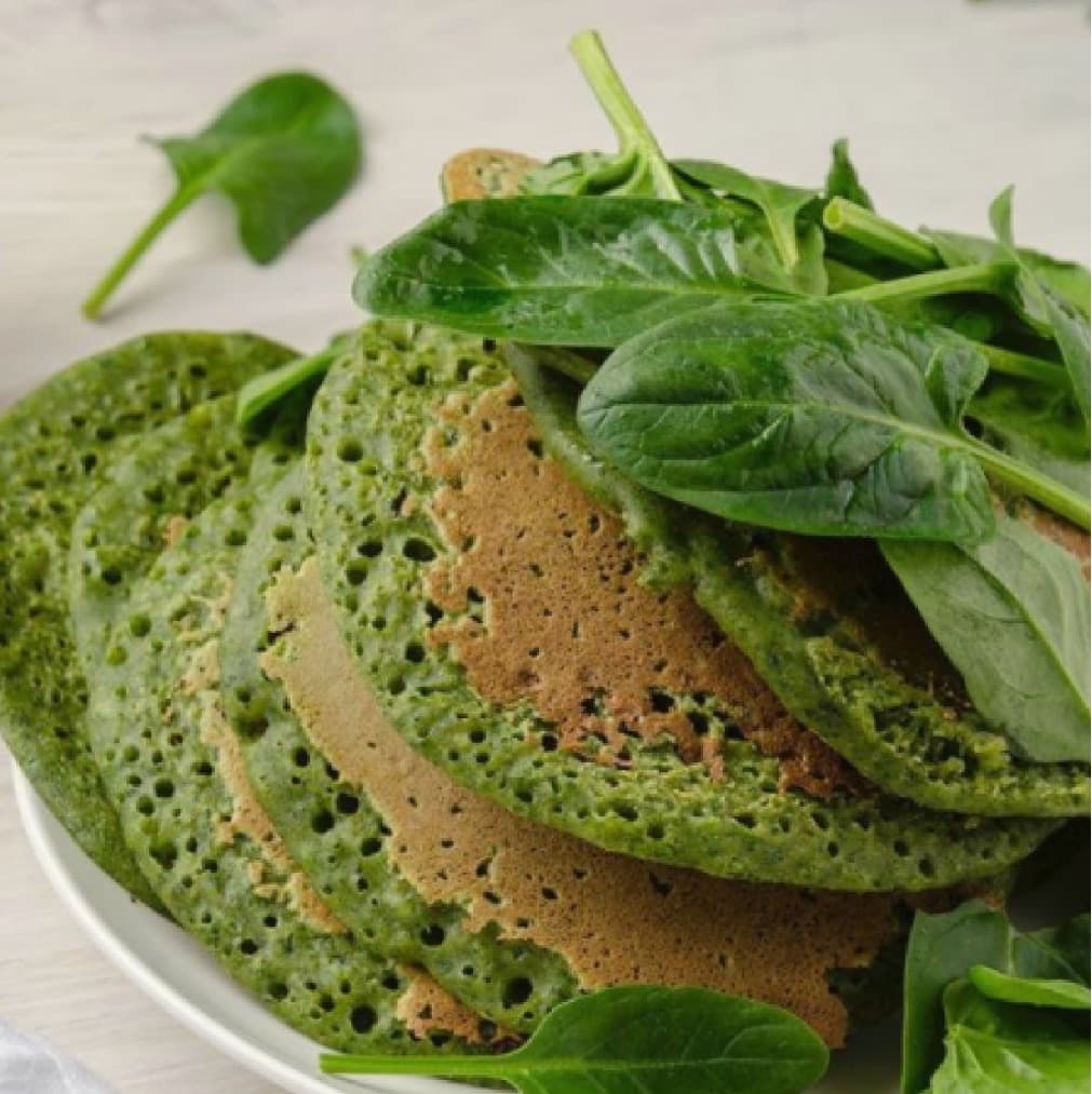 #RECETASOCIO – PANCAKES DE ESPINACA Y BRÓCOLI