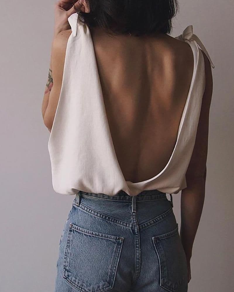 #OCIOTENDENCIA – OPEN BACK TOP