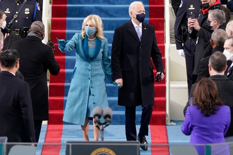 LOS LOOKS QUE DIERON A QUE HABLAR EN LA ASUNCIÓN DE BIDEN